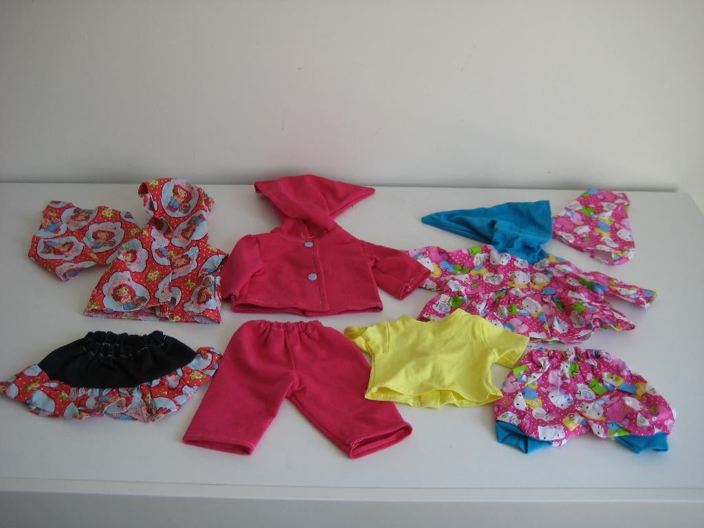 Nieuwe poppenkleertjes voor Baby Born 43 cm: 3 setjes, Ophalen of Verzenden, Nieuw, Babypop