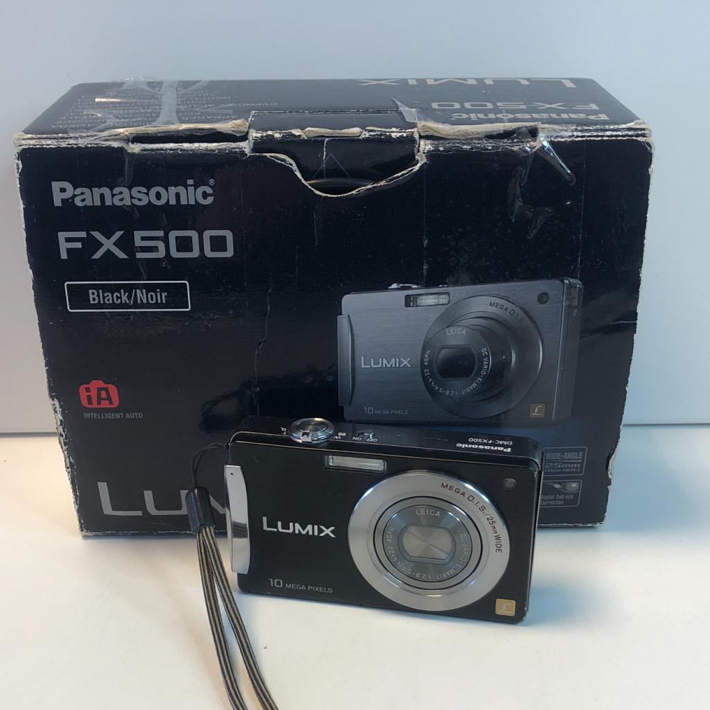 Panasonic Lumix FX500 Digitale Camera | Compleet | Gebruikt, Audio, Tv en Foto, Fotocamera's Digitaal, Panasonic, Zo goed als nieuw