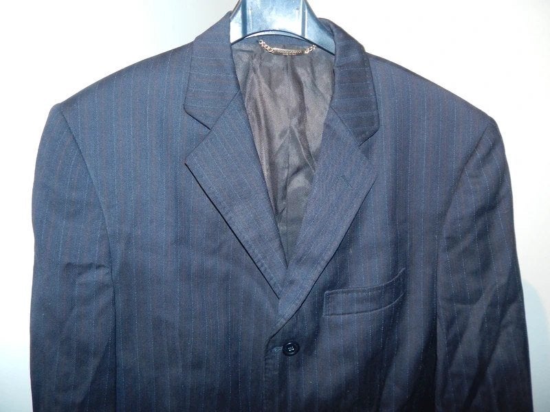 Dolce & Gabbana eerstelijns blazer fijn streepje mt L, Kleding | Heren, Kostuums en Colberts, Maat 52/54 (L), Dolce&Gabbana, Gedragen