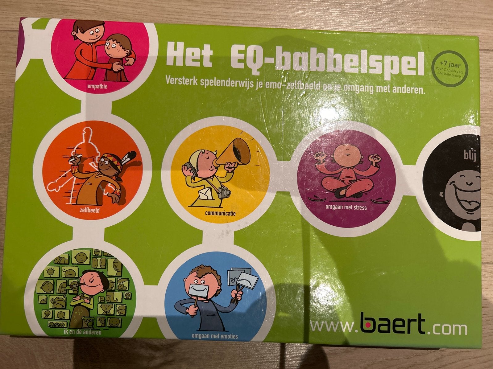 Het EQ-babbelspel: Emotionele intelligentie voor kinderen, Drie of vier spelers, Ophalen of Verzenden, Zo goed als nieuw