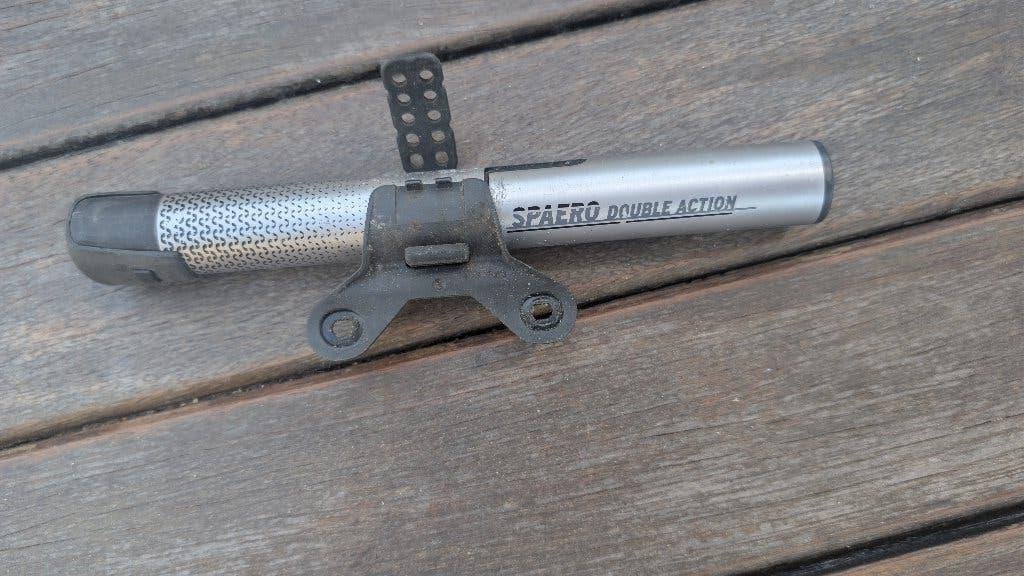 Te koop; SKS Spaero Double Action mini-fietspomp, Ophalen of Verzenden, Nieuw