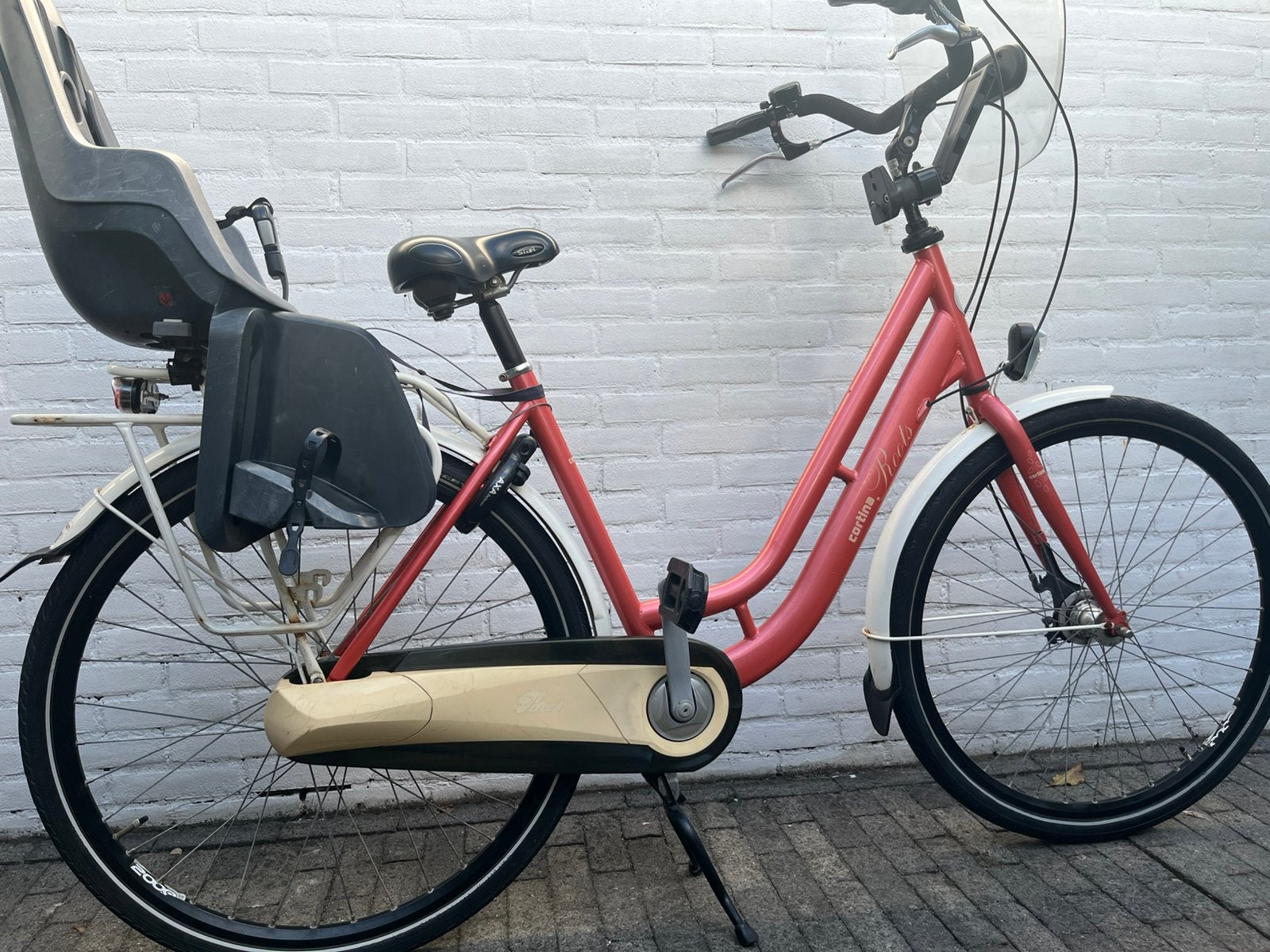 Cortina Roots moeder / vaderfiets, izgst, Fietsen en Brommers, Gebruikt, Versnellingen, 50 tot 53 cm, 1 zitje