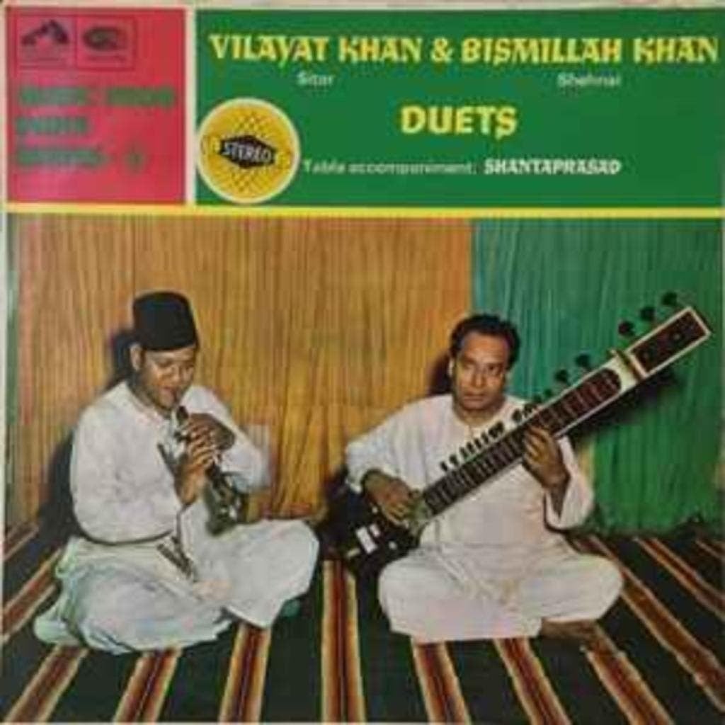 Vilayat Khan & Bismillah Khan, Shantaprasad  – Duets, Ophalen of Verzenden, Zo goed als nieuw, 12 inch