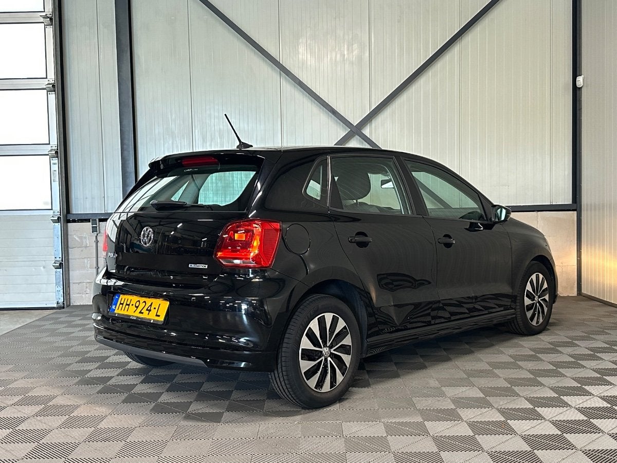 Volkswagen Polo 1.0 TSI BlueMotion | Edition 5-Drs | Airco-E, Auto's, Volkswagen, Voorwielaandrijving, 95 pk, Zwart, Origineel Nederlands