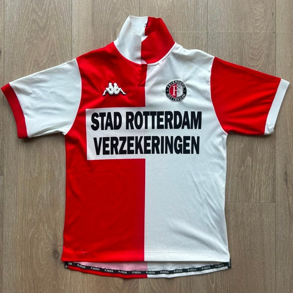 Feyenoord Kappa thuisshirt 2002/2003 - Maat S, Ophalen of Verzenden, Zo goed als nieuw, Feyenoord, Shirt