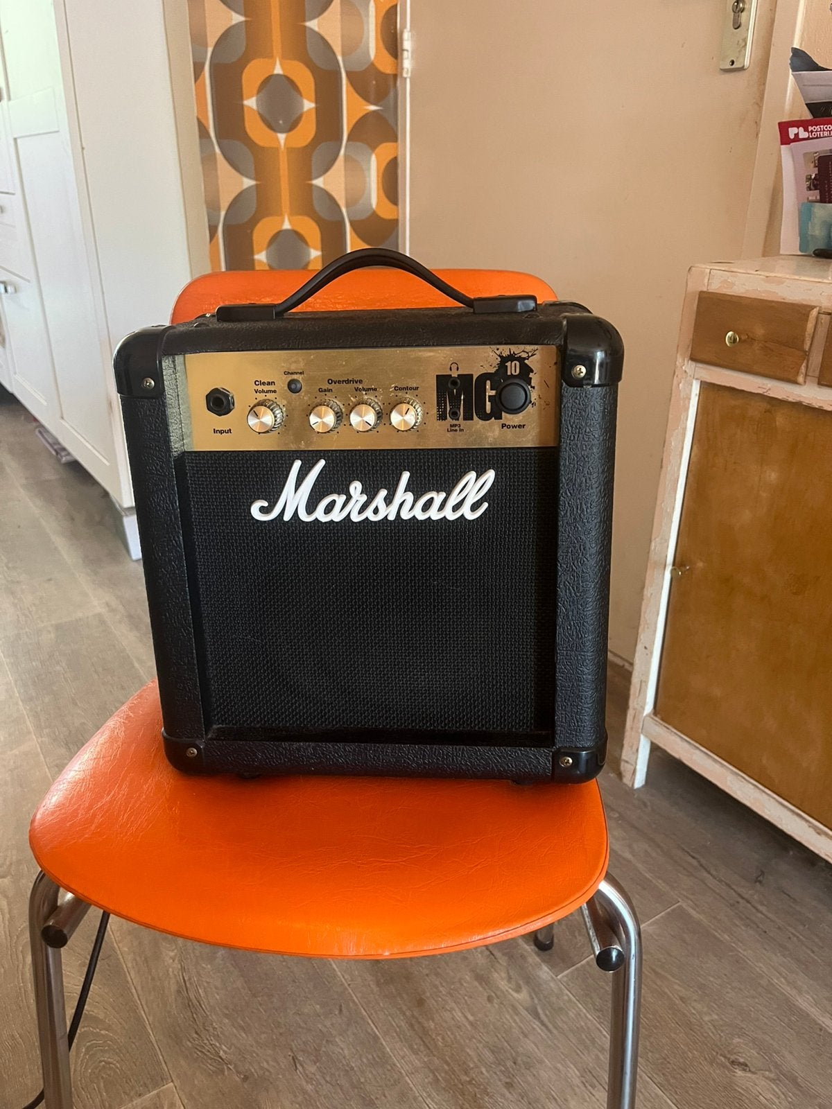⁠Marshall MG10G Gitaarversterker (10 Watt) - Als Nieuw⁠, Ophalen of Verzenden, Zo goed als nieuw, Minder dan 50 watt