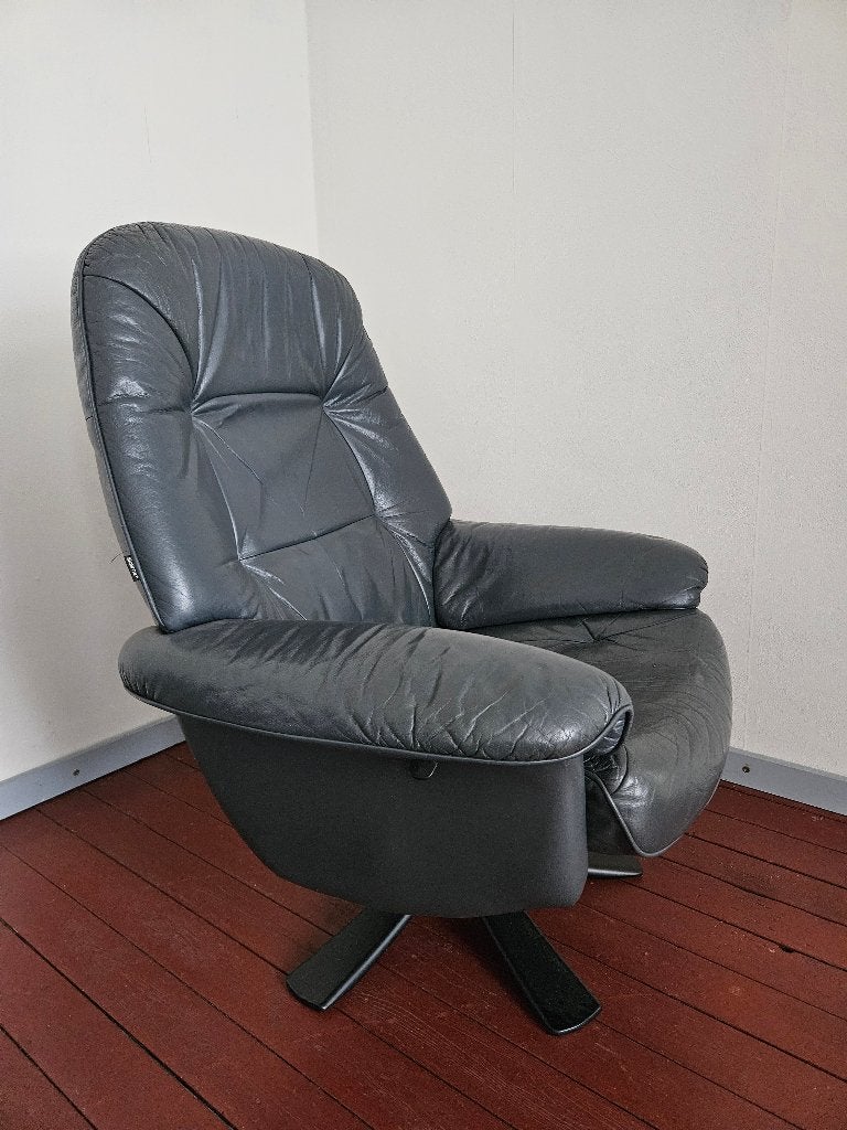 Relaxfauteuil Skalma (echt leer), Ophalen, Gebruikt, Minder dan 75 cm, Leer
