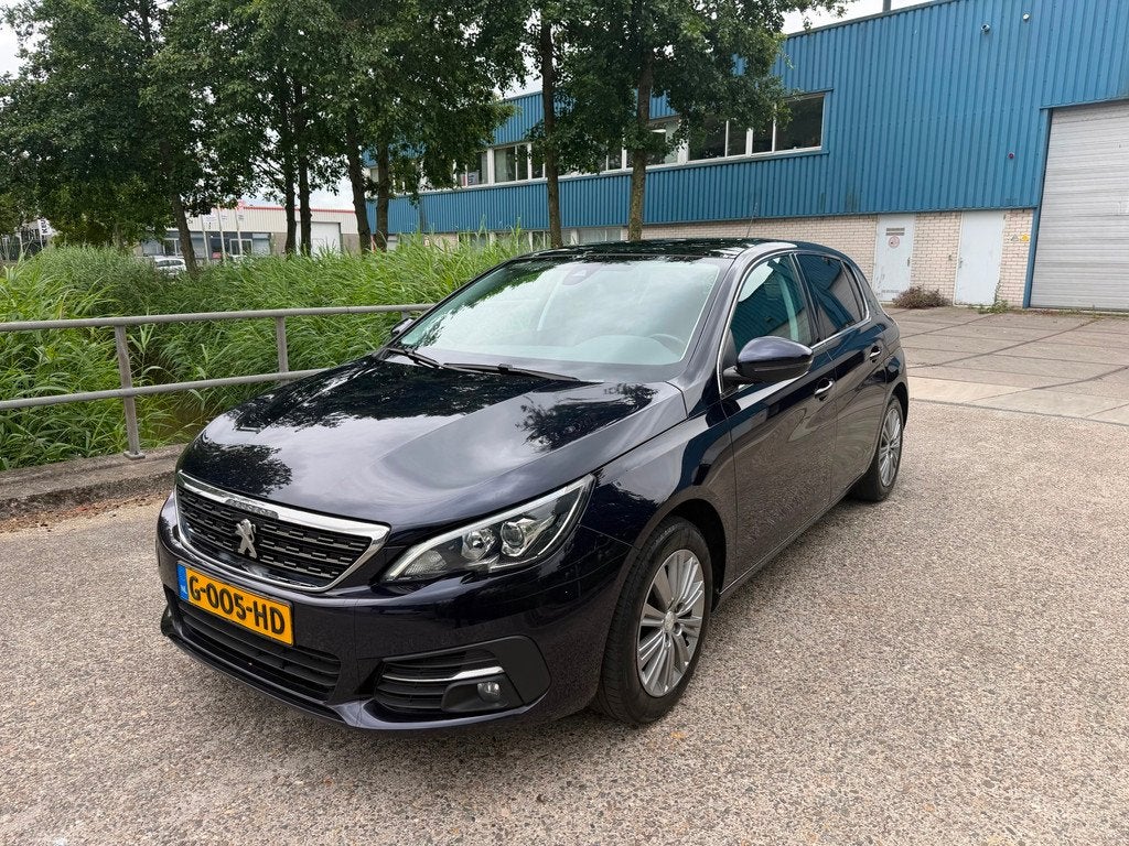 Peugeot 308 1.2 PureTech Blue Lease Premium!2019!Automaat!Pa, Gebruikt, Euro 6, 1199 cc, Blauw