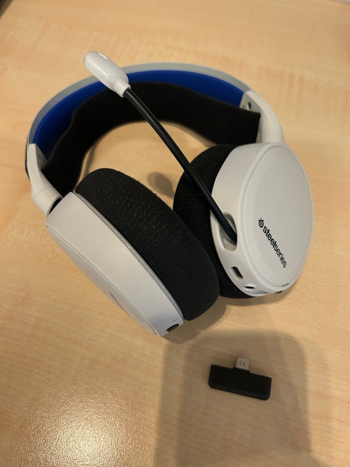 Steelseries Arctis 7P+ Draadloze Gaming Headset, Ophalen of Verzenden, Zo goed als nieuw, Overige merken, Draadloos