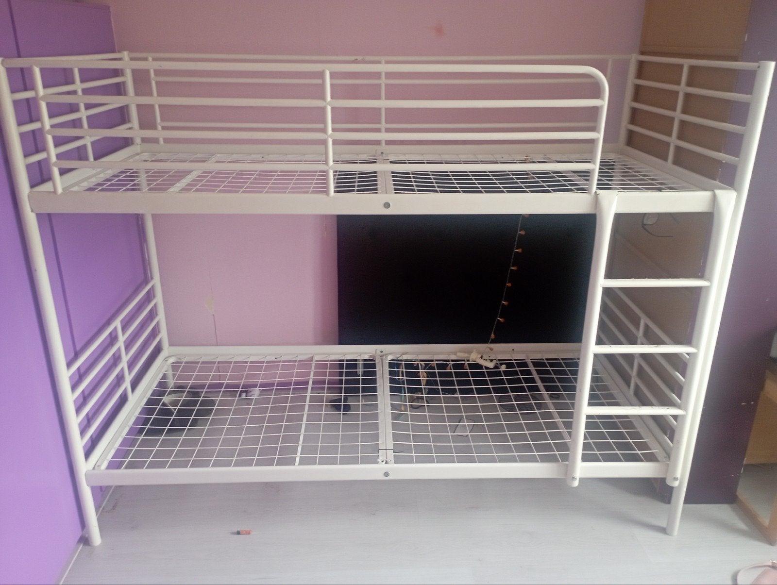 Stapelbed bed, Huis en Inrichting, Ophalen, Gebruikt, 90 cm, 160 tot 180 cm