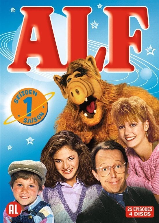 Alf Seizoen 1 , Sealed Ned. Ondert. 4 dvd box, Alle leeftijden, Ophalen of Verzenden, Nieuw in verpakking, Komedie