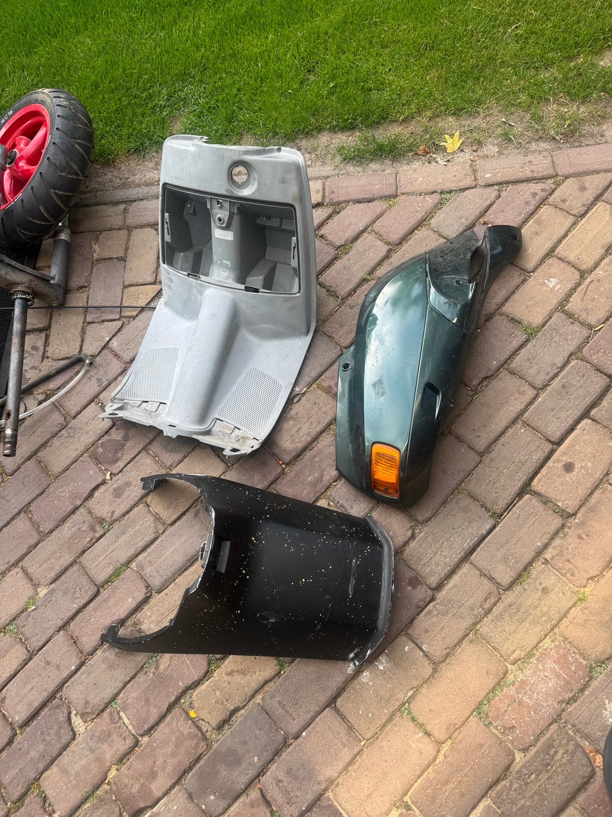 skr kappen, Ophalen of Verzenden, Zo goed als nieuw, Kap, Piaggio