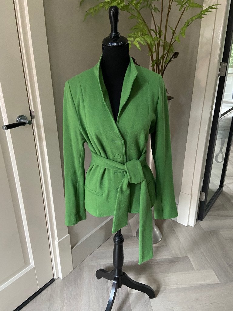 Jasje van Moq - mt 46 (valt iets kleiner) - wol - als nieuw, Kleding | Dames, Maat 46/48 (XL) of groter, Moq, Ophalen of Verzenden