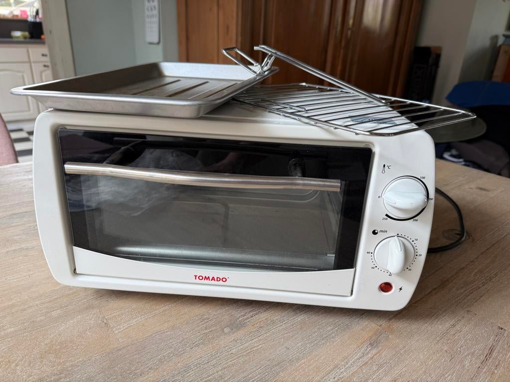 Tomado Mini Oven 10 liter, Minder dan 45 cm, Minder dan 45 cm, Oven, Hete lucht