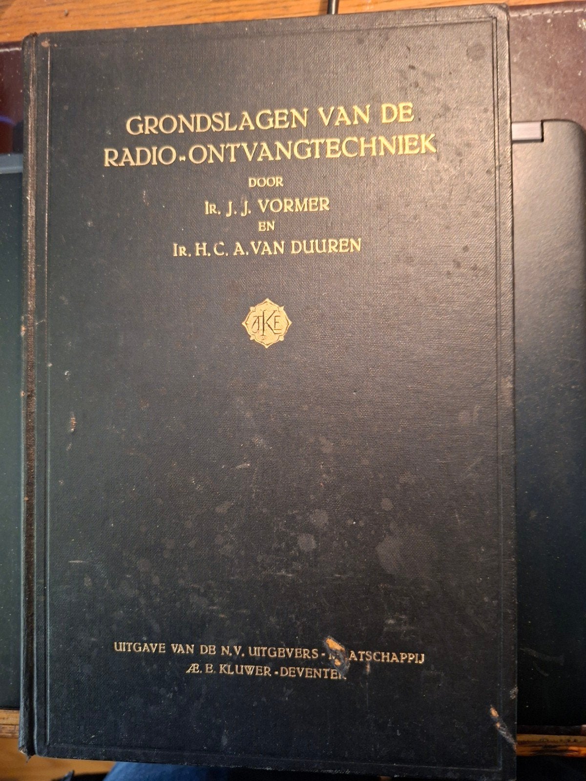 Grondslagen van de Radio-ontvangtechniek, Ophalen of Verzenden, Gelezen, Elektrotechniek, Ir. J.J. Vormer en Ir. H.C.A. van Duuren