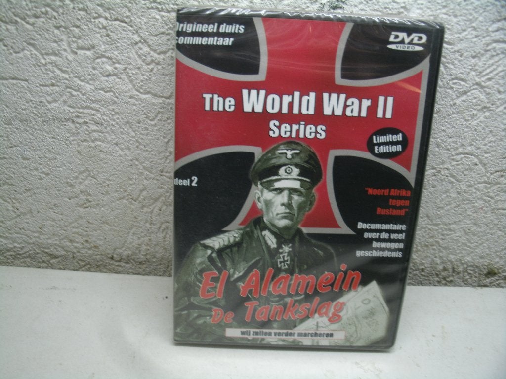 dvd 258b the world war 2 el alamein de tankslag nieuw, Ophalen of Verzenden, Nieuw in verpakking