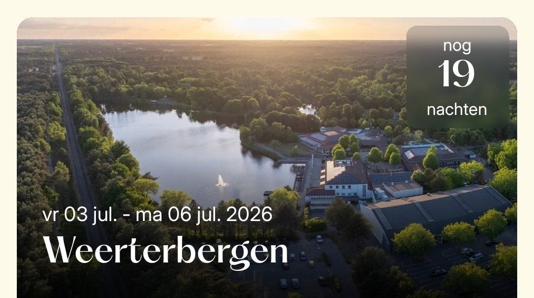 Landal vakantiehuis weekend 3 tm 6 juli