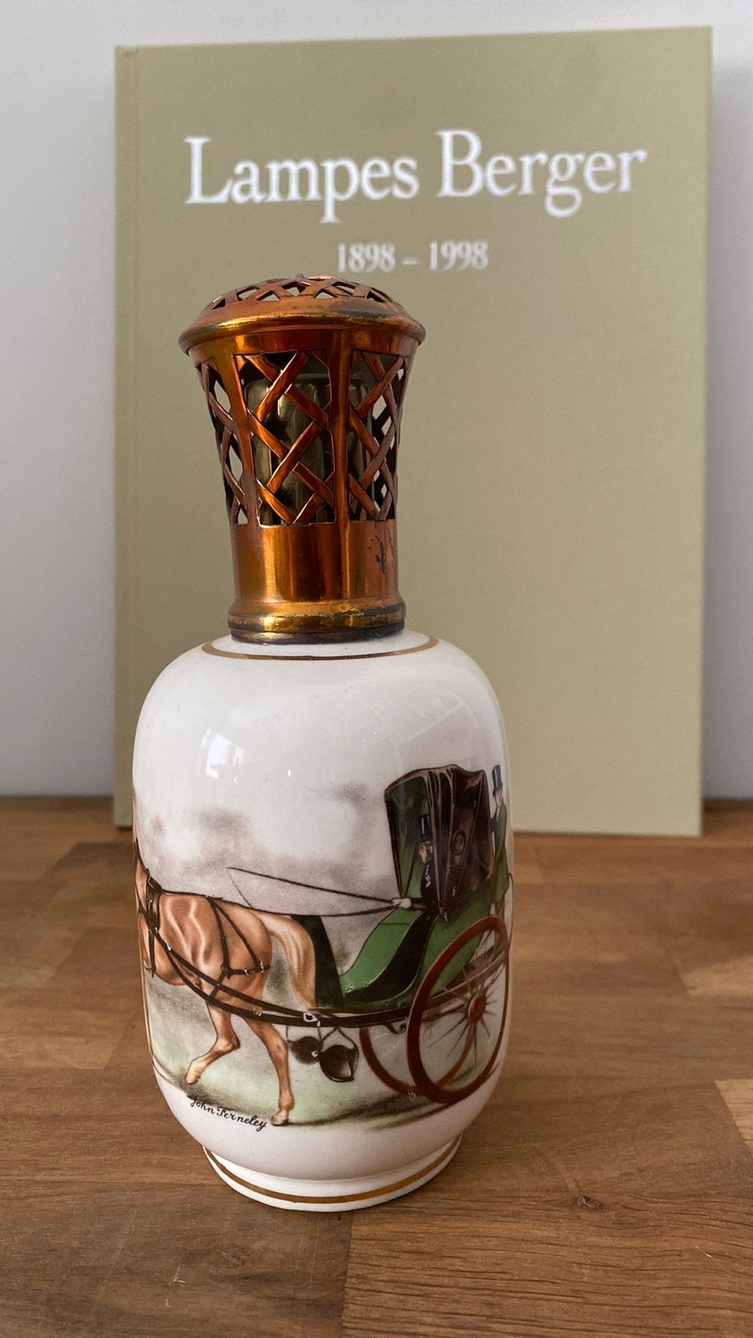 Lampe Berger/Maison Berger geurbrander SI Calèche, Vintage, Gebruikt, Meerkleurig, Overige materialen