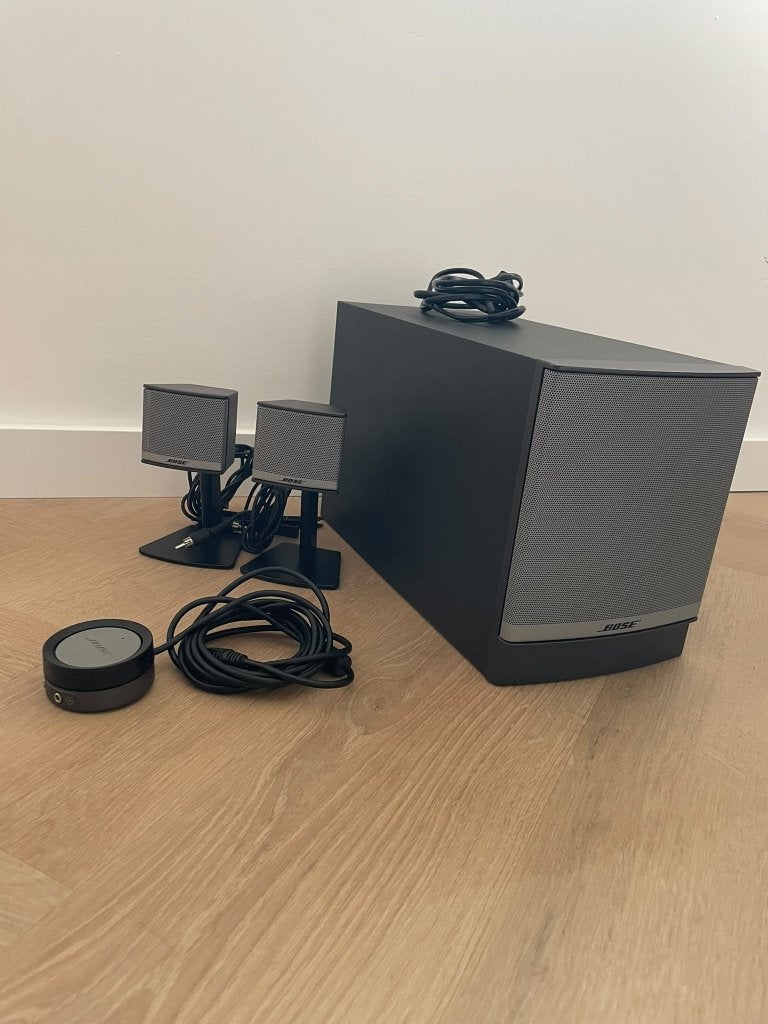 Complete Bose Companion 3 Series II multimedia speakerset, Ophalen of Verzenden, Gebruikt, Audiokanaal 2.1, Bose