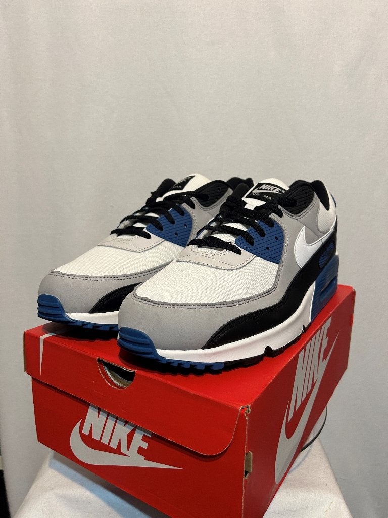 NIEUW IN DOOS! Maat 52,5 - Nike Air Max 90 Industrial Blue, Nike, Nieuw, Sneakers of Gympen, Nike