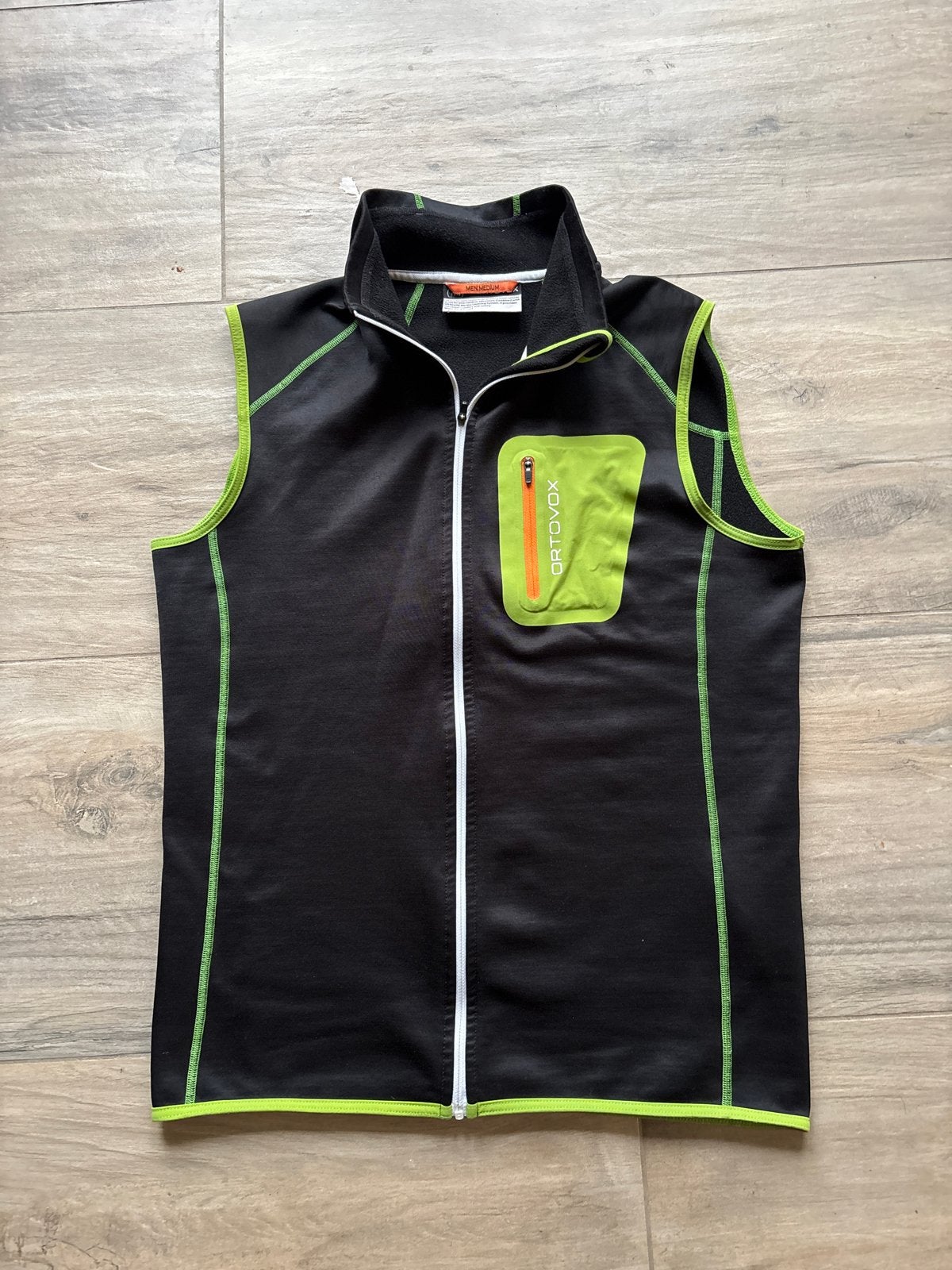 Ortovox Merino Inside Vest - Heren Maat M, Ophalen of Verzenden, Gedragen, Maat 48/50 (M), Zwart