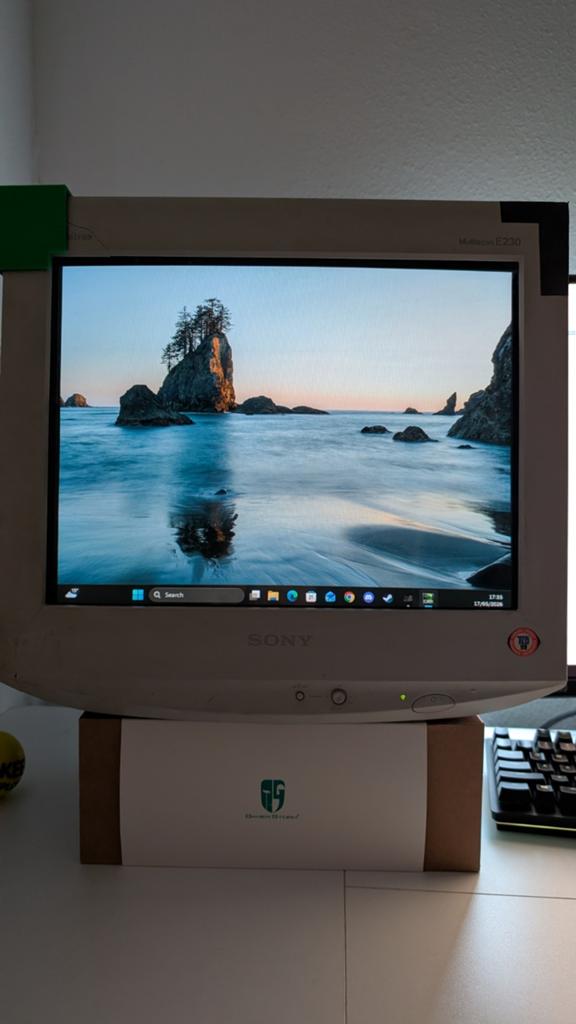 Sony Trinitron Multiscan E230 CRT Monitor - Vintage Monitor, Gebruikt, Overige typen, Onbekend, Sony