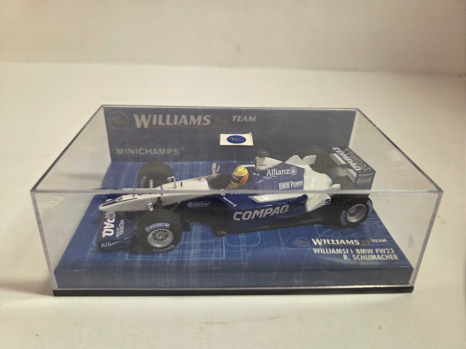 Minichamps Williams F1 BMW FW23 R Schumacher, Auto, ., Ophalen of Verzenden, Zo goed als nieuw