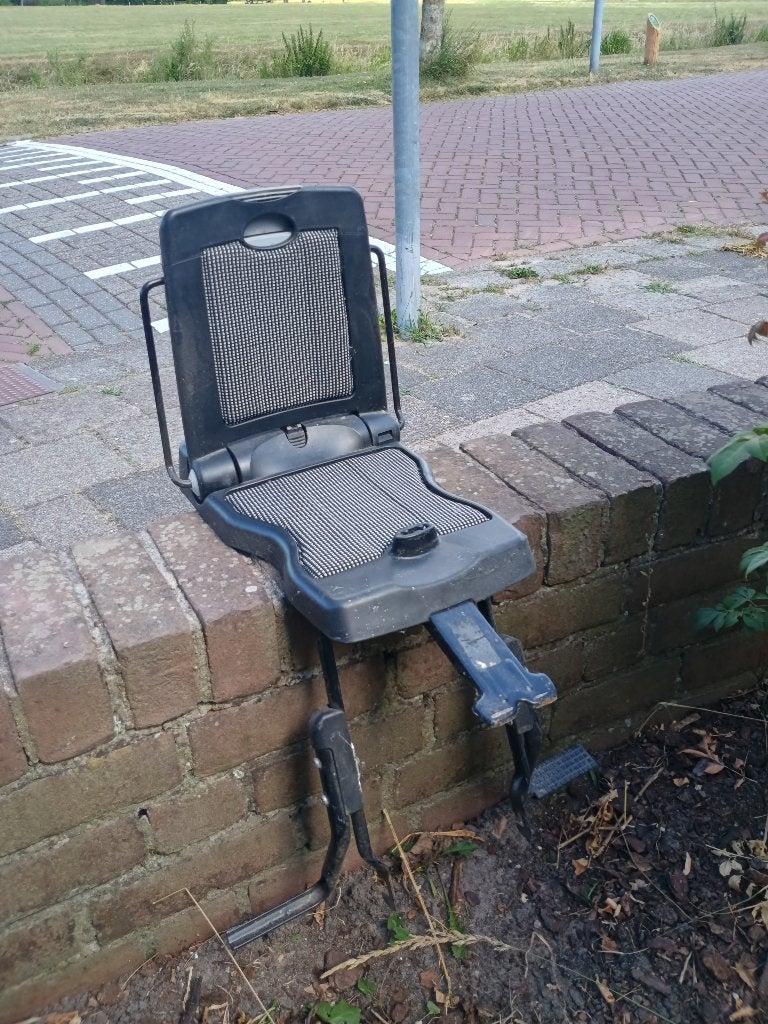 Bobike achterzitje, Ophalen, Achterzitje, Bobike, Gebruikt
