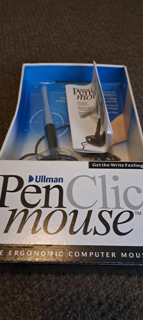 Ullman PenClic Mouse - Ergonomische Penmuis, Ophalen, Rechtshandig, Ullman, Ergonomisch