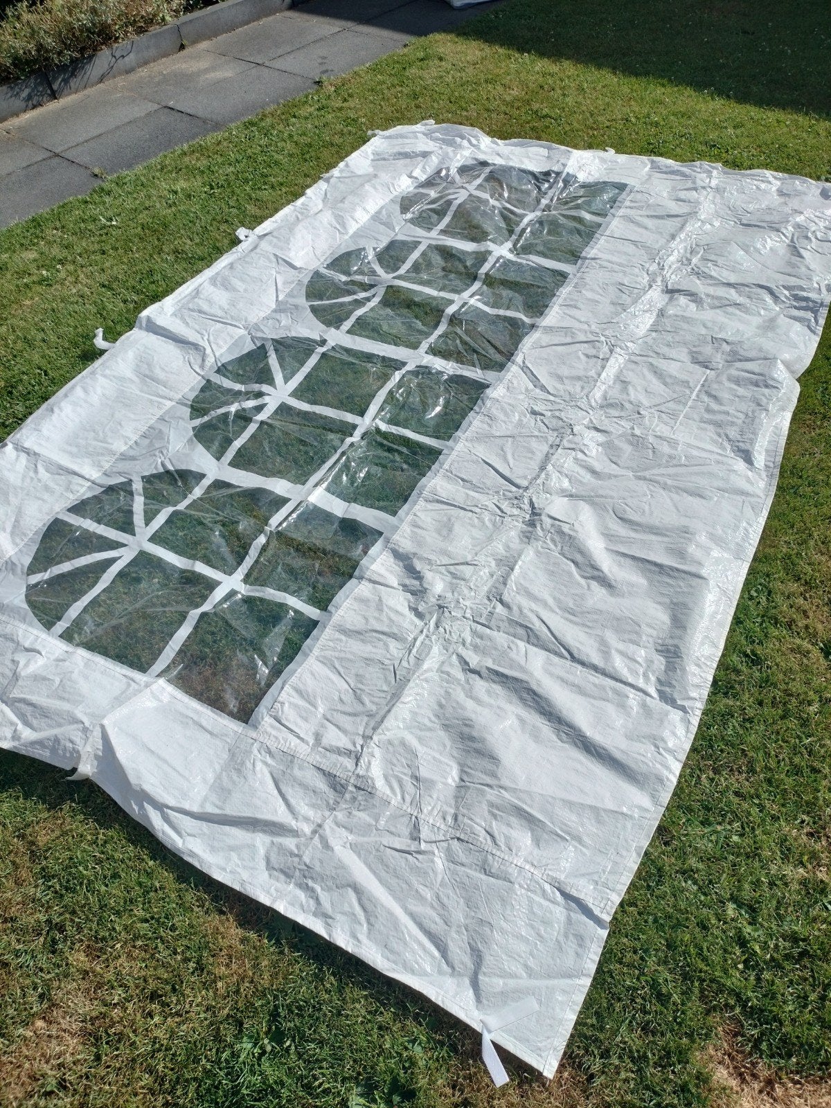 Zijflappen voor partytent, Ophalen of Verzenden, Gebruikt, Minder dan 5 meter, Opvouwbaar