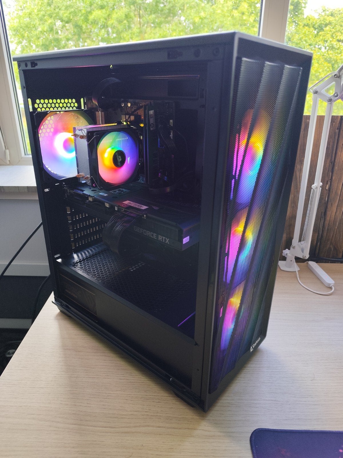 RGB Game PC | i7 10700F | RTX 3080 10GB | 32GB | 3TB, 3TB, 32 GB, Zelf gebouwde pc, Ophalen of Verzenden
