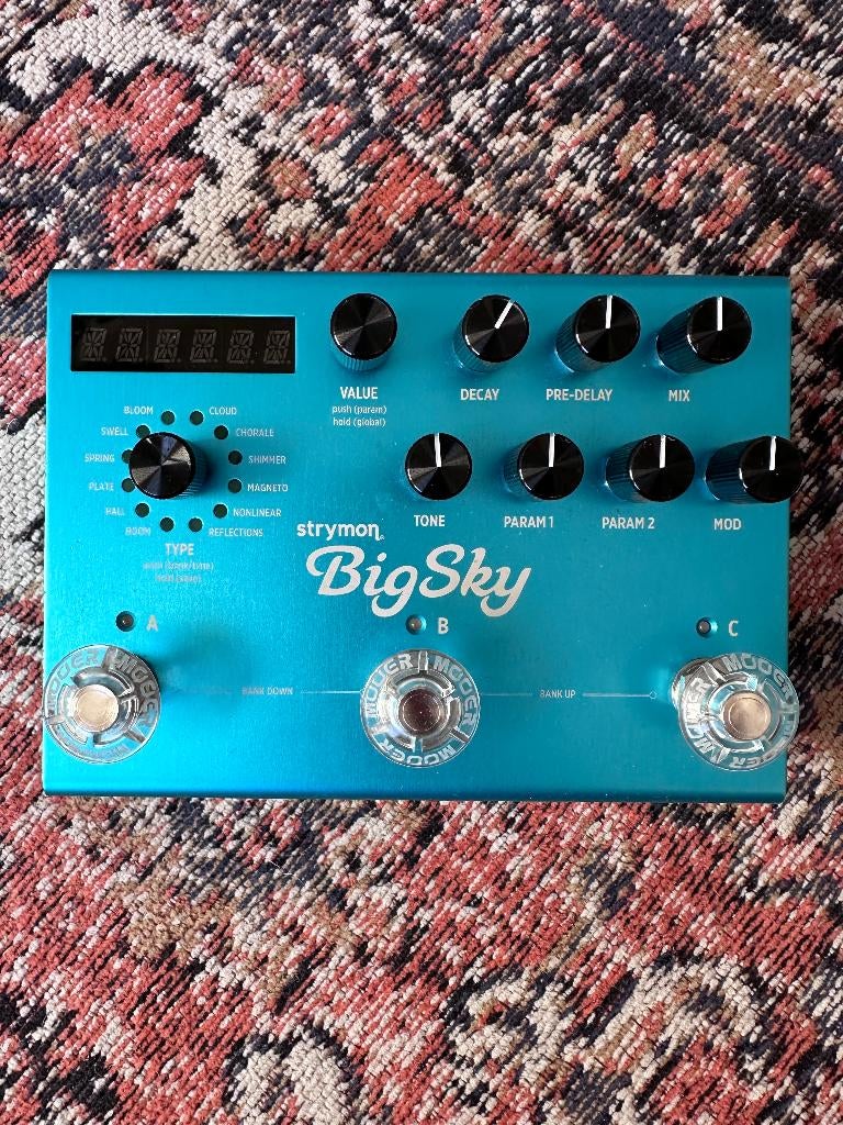 Strimon Big Sky, Muziek en Instrumenten, Ophalen of Verzenden, Zo goed als nieuw, Reverb