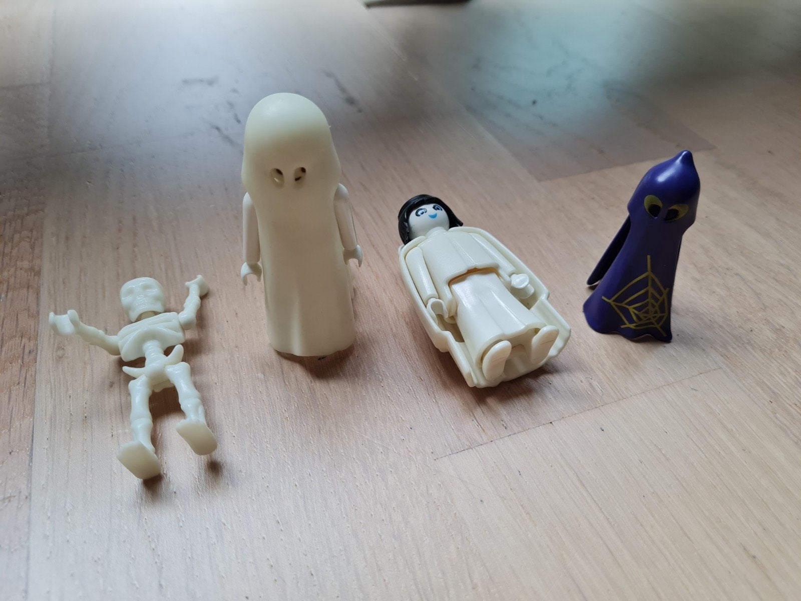 Playmobil Glow in the Dark Spookjes en Skelet, Ophalen of Verzenden, Gebruikt