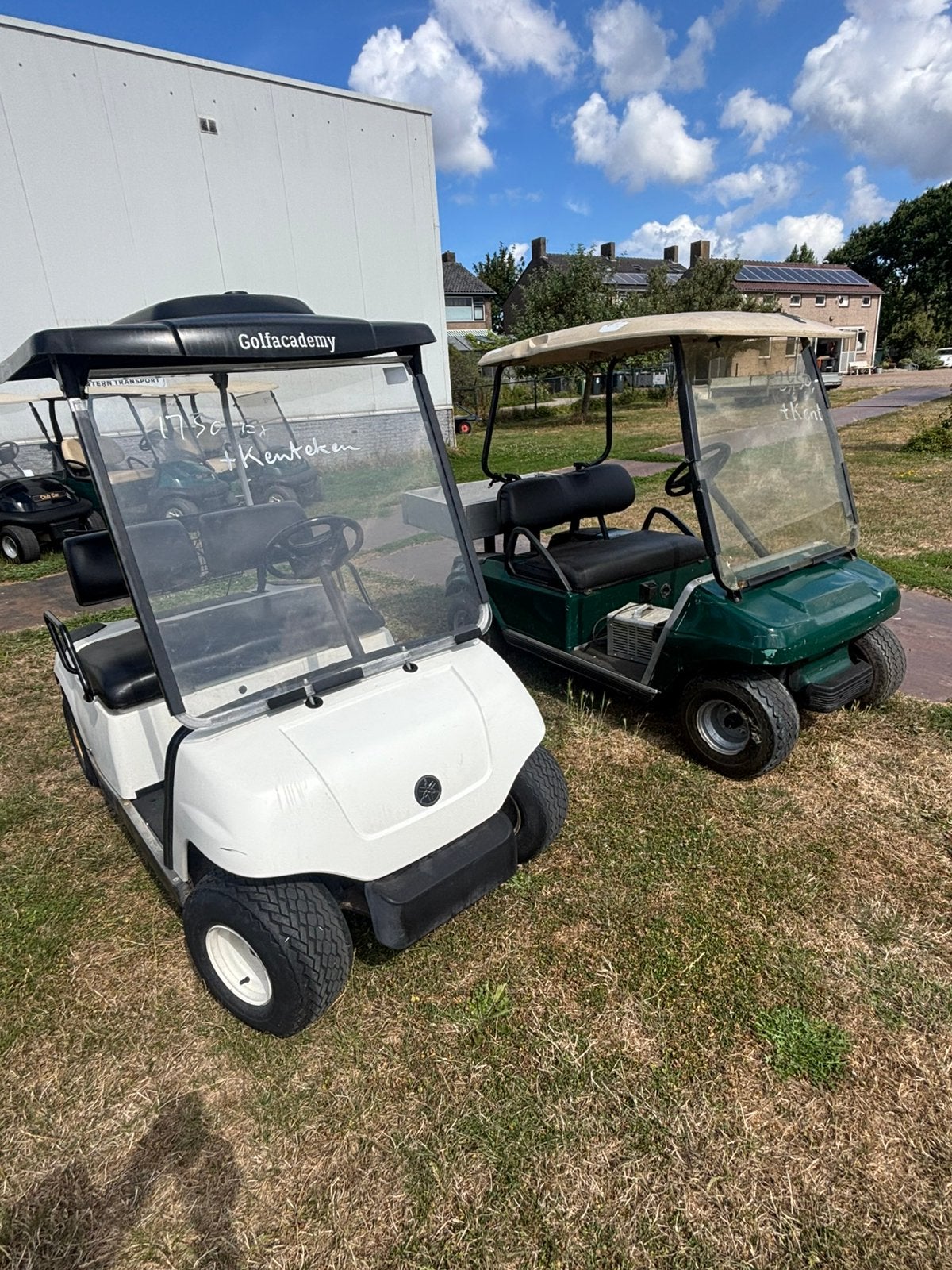 Golfwagens met kenteken clubcar yamaha, Sport en Fitness, Golf, Overige merken, Gebruikt, Ophalen of Verzenden, Info@alblasinterntransport.nl