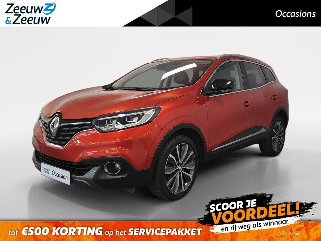 Renault Kadjar 1.2 TCe Bose NAVI AIRCO CAMERA 360 PARKEERSEN, Auto's, Renault, Gebruikt, 4 cilinders, 1198 cc, Origineel Nederlands