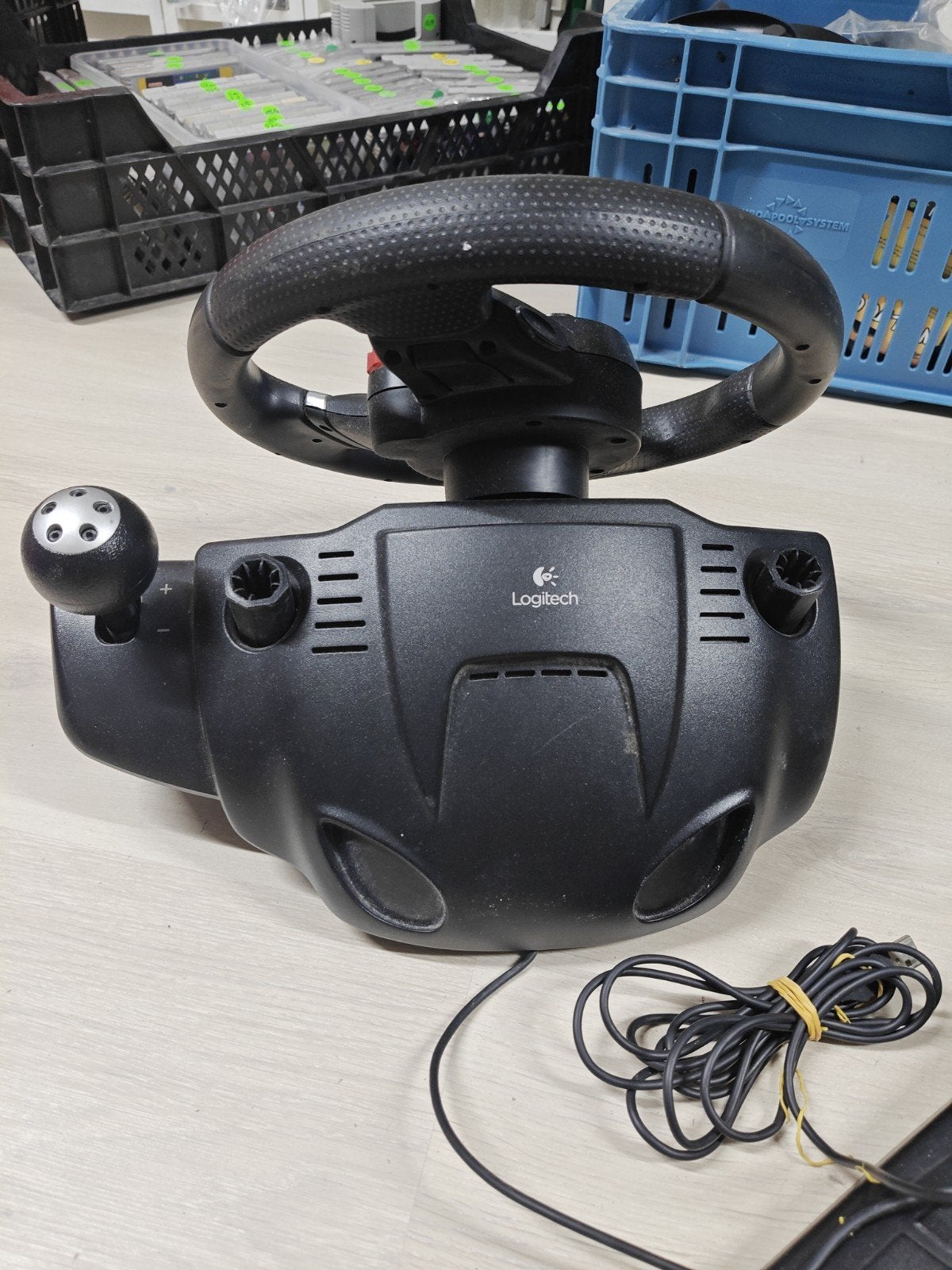 PS3 PC Logitech Driving force GT Steering wheel + pedals, Spelcomputers en Games, Gebruikt, Racen en Vliegen, Ophalen of Verzenden