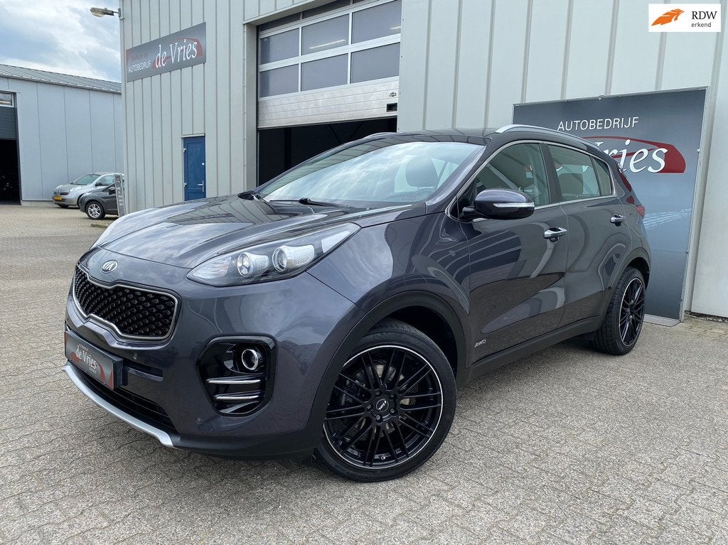 Kia Sportage 1.6 T-GDI 4WD Automaat DynamicPlusLine / Clima, Auto's, Kia, Gebruikt, 1591 cc, 4 cilinders, Origineel Nederlands