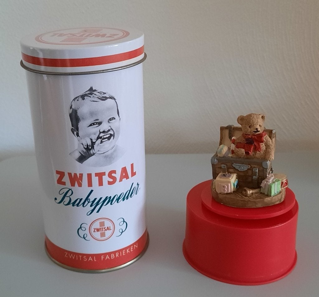 Zwitsal speeldoosblikje, Ophalen of Verzenden, Zo goed als nieuw, Overige typen