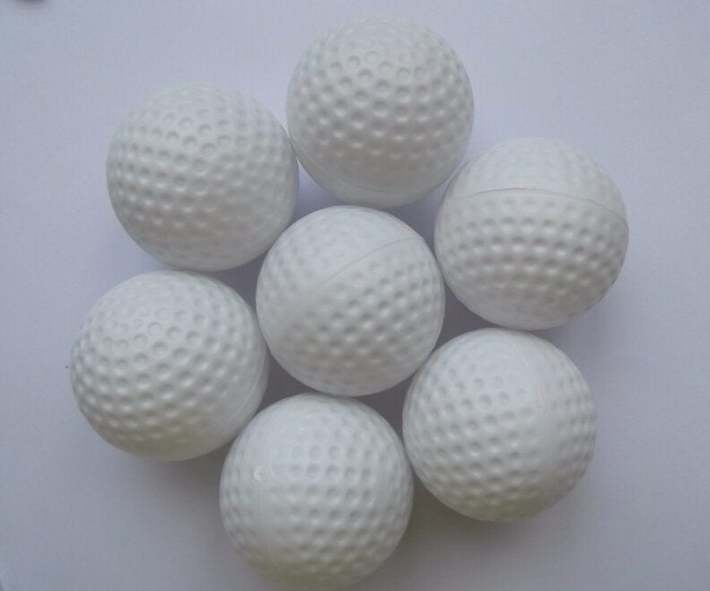 12 Lichtgewicht Golfballen Indoor Binnen Holle Golfbal Golf, Verzenden, Nieuw, Bal(len)