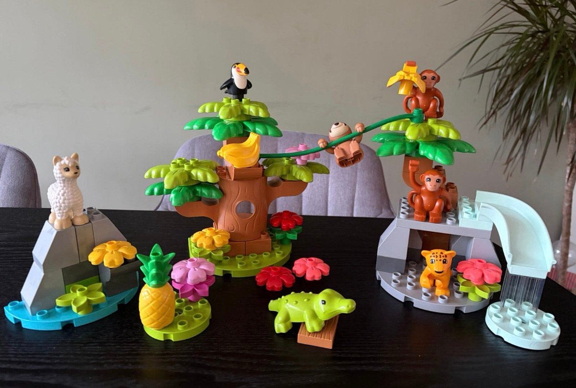 Lego | Duplo 10973 Wilde Dieren van Zuid-Amerika, Ophalen, Zo goed als nieuw