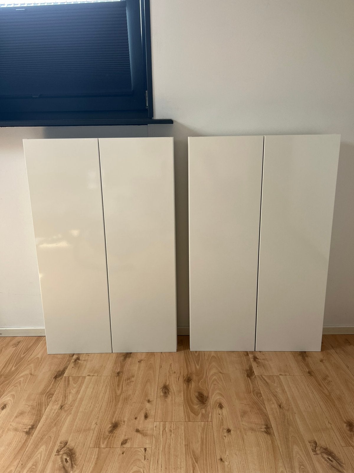 2 badkamer kastjes,  14 cm diep, hoogglans wit., Ophalen, Overige typen, 50 tot 100 cm, Zo goed als nieuw