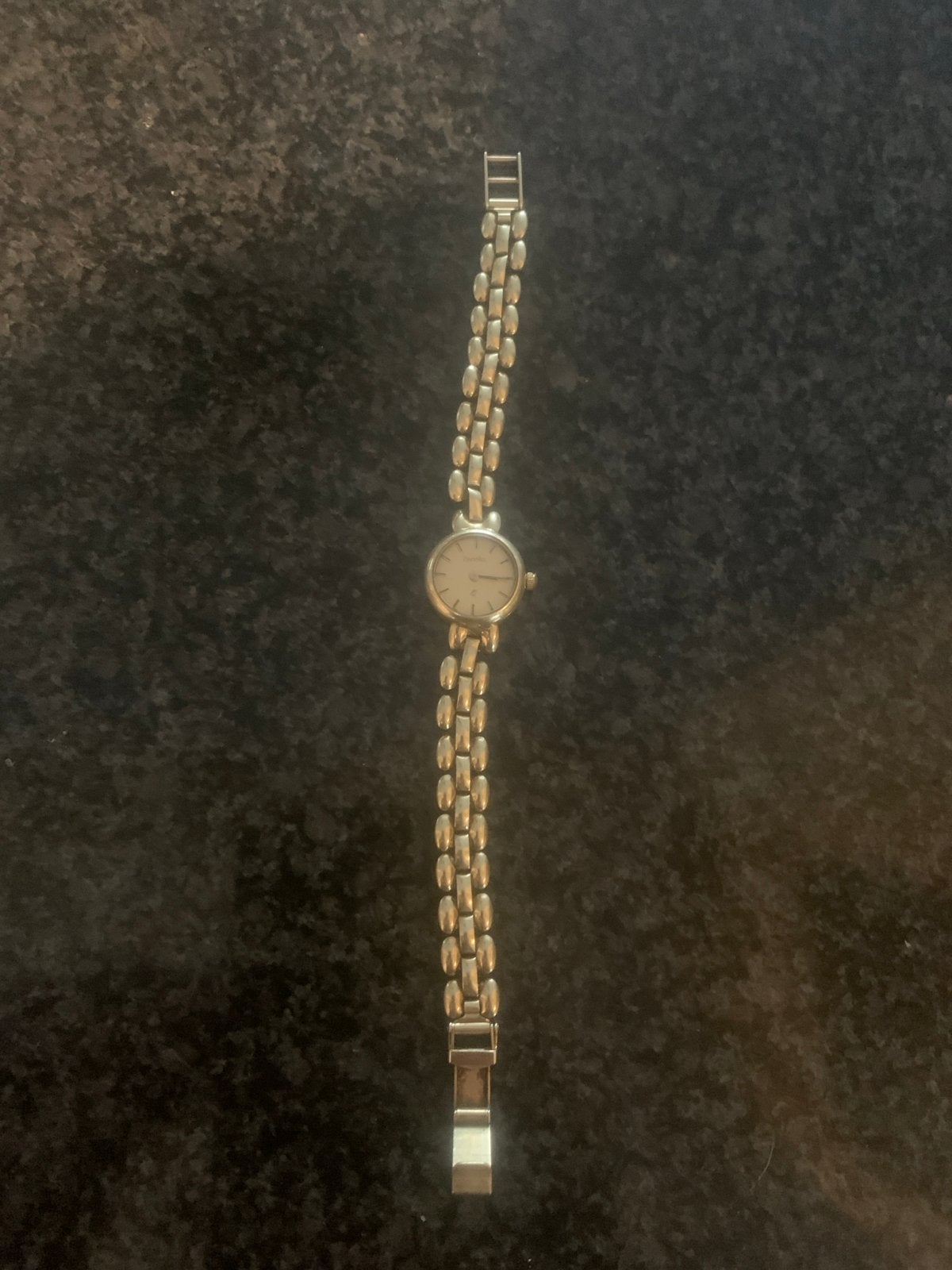 Elegant echt gouden dames polshorloge, Gebruikt, Polshorloge, Goud, Goud