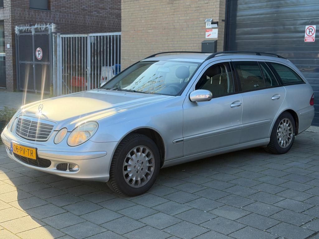 Mercedes-Benz E-klasse Combi 200 K. Classic Apk Airco, Auto's, Mercedes-Benz, Gebruikt, 4 cilinders, 163 pk, Handgeschakeld