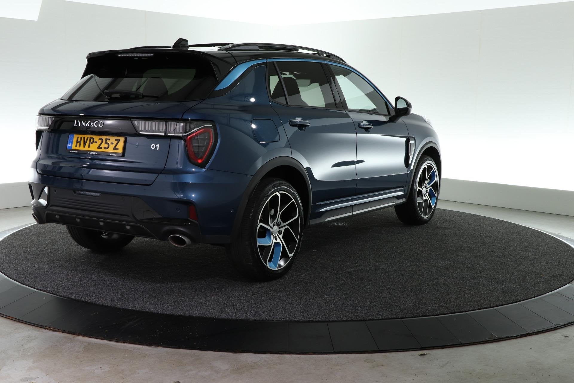 Lynk & Co 01 1.5 | TREKHAAK |, Auto's, Stof, Euro 6, Blauw, Plug-in hybride