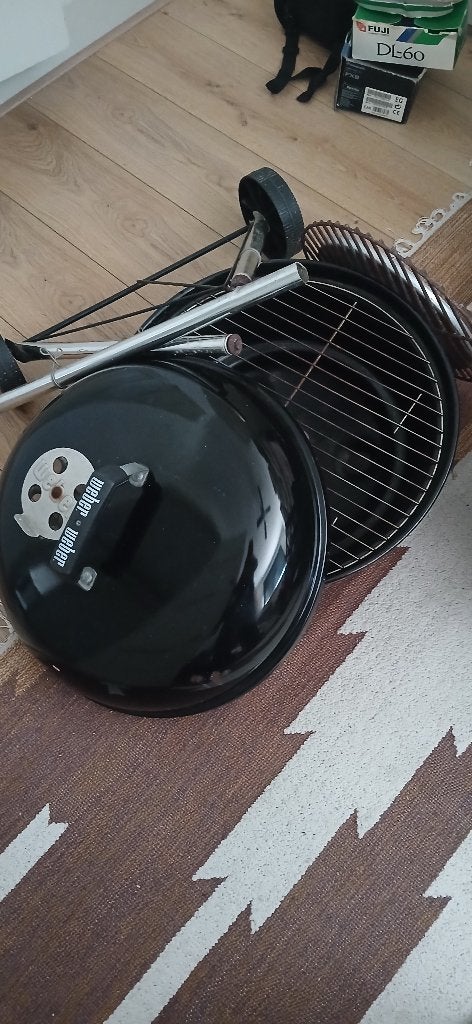 Kolen bbq Weber, Ophalen, Gebruikt