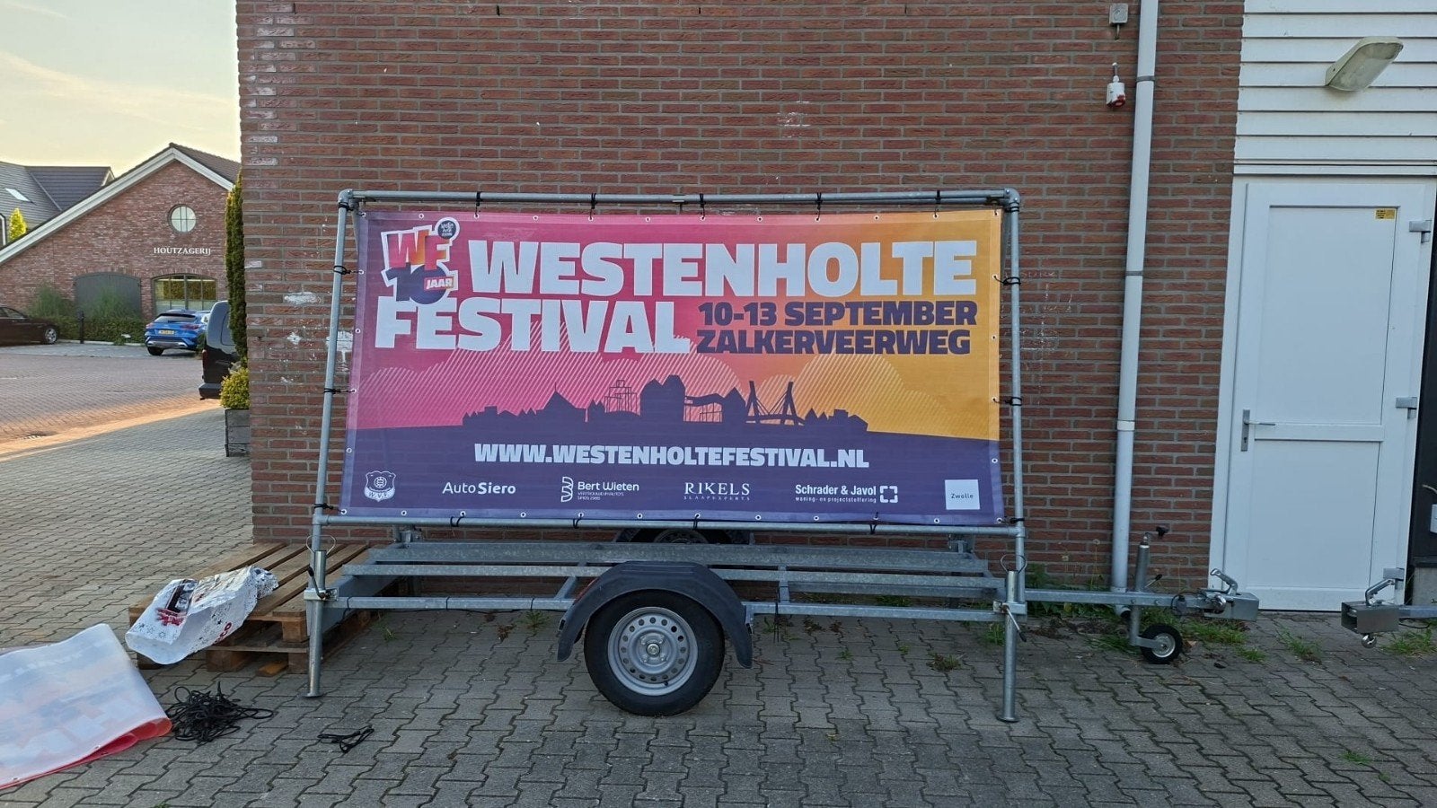 Te huur: Reclameaanhanger / Evenementen Aanhanger te huur, Ophalen, Overige