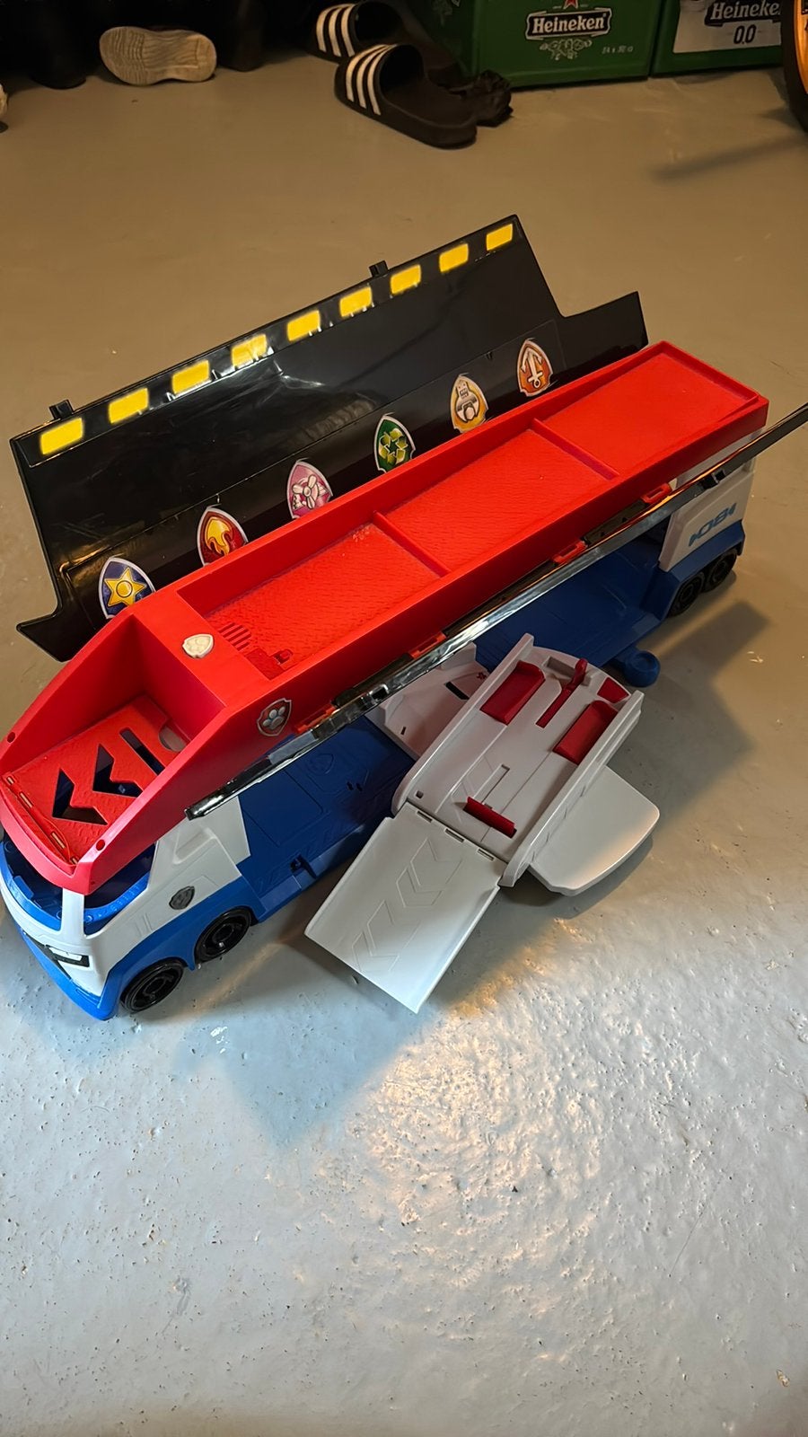Paw patrol vrachtwagen groot, Ophalen of Verzenden, Zo goed als nieuw