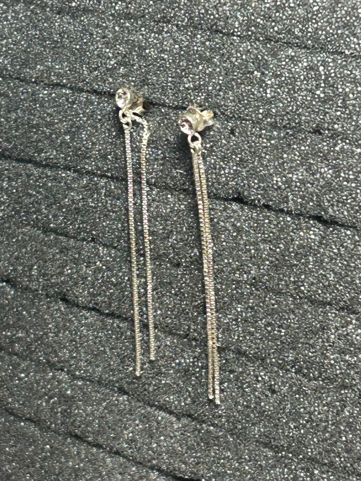 Zilveren six oorbellen, Verzenden, Zo goed als nieuw, Zilver