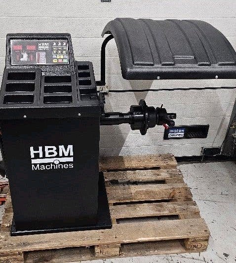 HBM Professionele Banden Balanceermachine Balanceerapparaat., Ophalen of Verzenden, Zo goed als nieuw