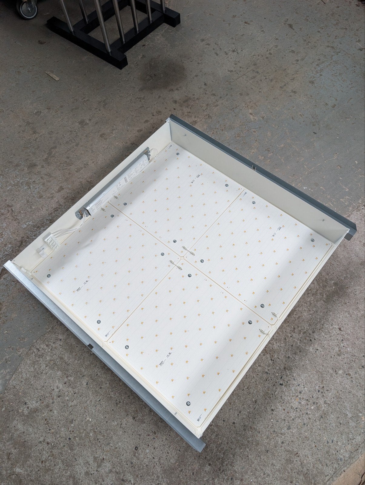 LED Paneel 60x60cm met Tridonic Driver, Metaal, Wit, Overige merken, Overige fittingen